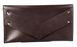 Кожаный Клатч с держателем коричневый WC01Br фото 1