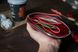 Шкіряний гаманець Zipper S червоний SW05R фото 5