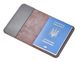 Кожаная Обложка для паспорта коричневая LA20BR фото 2