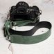 Кожаный ремень для фотоаппарата Зеленый крейзи хорс LA07GRH фото 4
