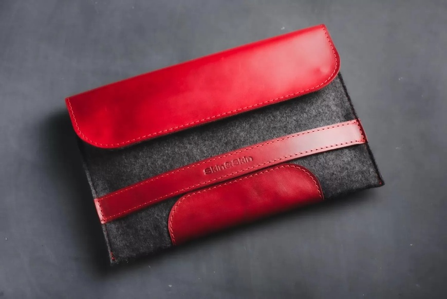 Кожаный Чехол для ноутбука Holder красный 13.3 LC10R-13 фото