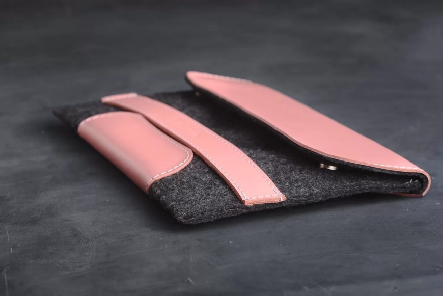 Кожаный Чехол для Ipad Holder розовый пудровый 9.7 LC10pi-9 фото