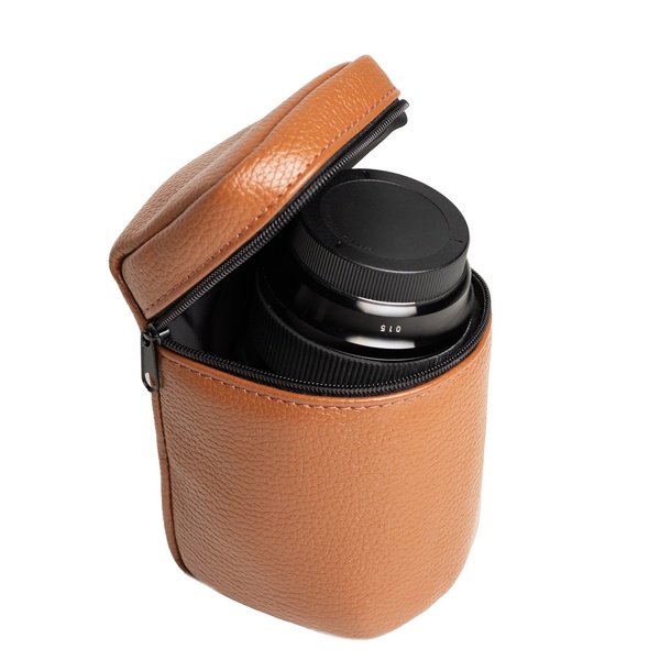 Футляр для объектива Lens case L коньячный флотар LA37COF-L фото