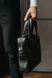Кожаный портфель Woke черный M Кайман BR01BLK-M фото 8