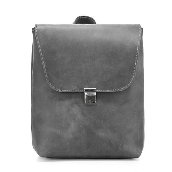 Кожаный рюкзак Ember серый BP08GG фото