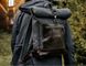 Рюкзак зі шкіри та повсті Woolberg темно-сірий L BP02DGG-L фото 1