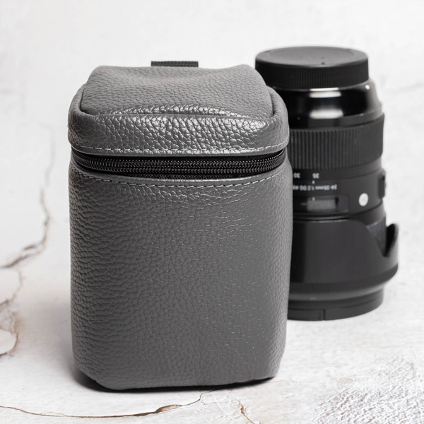 Футляр для объектива Lens case M серый флотар LA37GGF-M фото