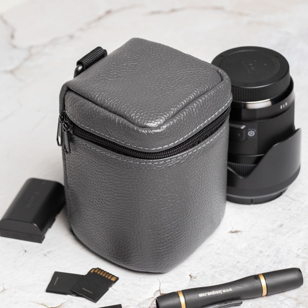 Футляр для об'єктиву Lens case M сірий флотар LA37GGF-M фото