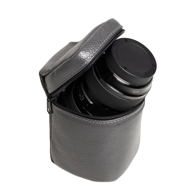 Футляр для объектива Lens case M серый флотар LA37GGF-M фото