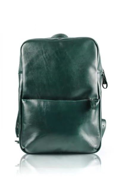 Шкіряний рюкзак Nomad зелений M BP04GR фото
