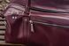 Шкіряна дорожня сумка Stout L бордова BB01BU-L фото 6