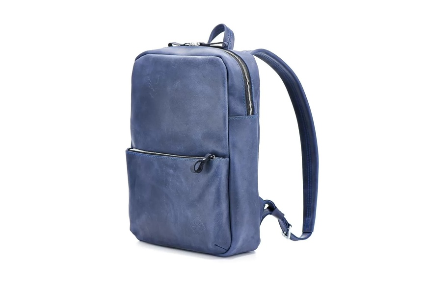 Кожаный рюкзак Nomad темно-синий M BP04NB фото