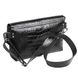 Кожаная поясная сумка Crossbody Bag L черная Кайман WB02BLK фото 3