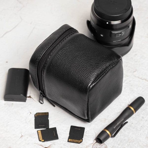 Футляр для объектива Lens case L черный флотар LA37BLF-L фото