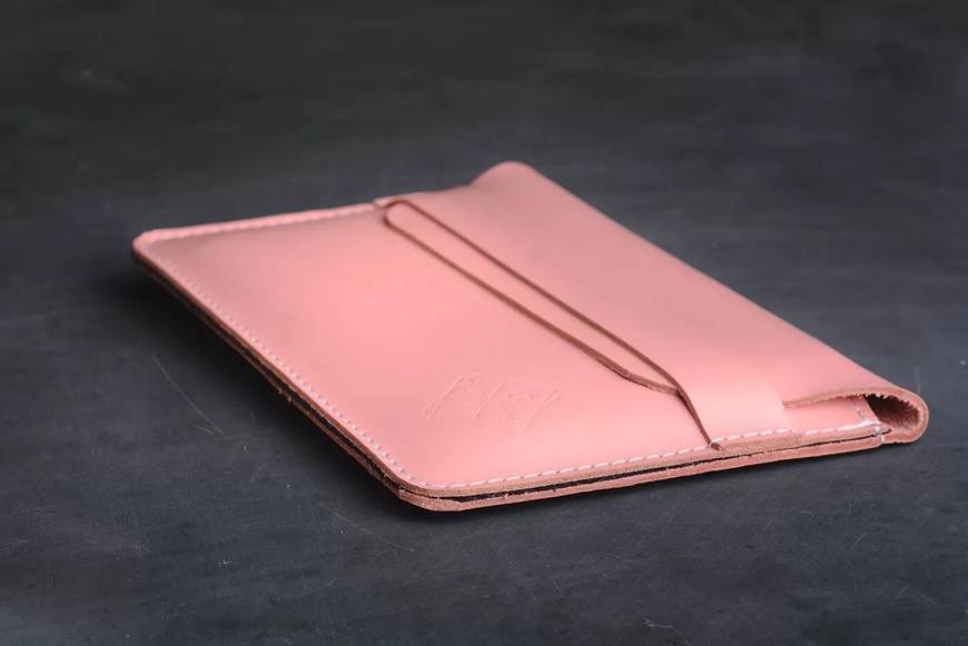 Кожаный Чехол для ноутбука и Ipad Sleeve розовый пудровый 12.9 LC04PI-12 фото