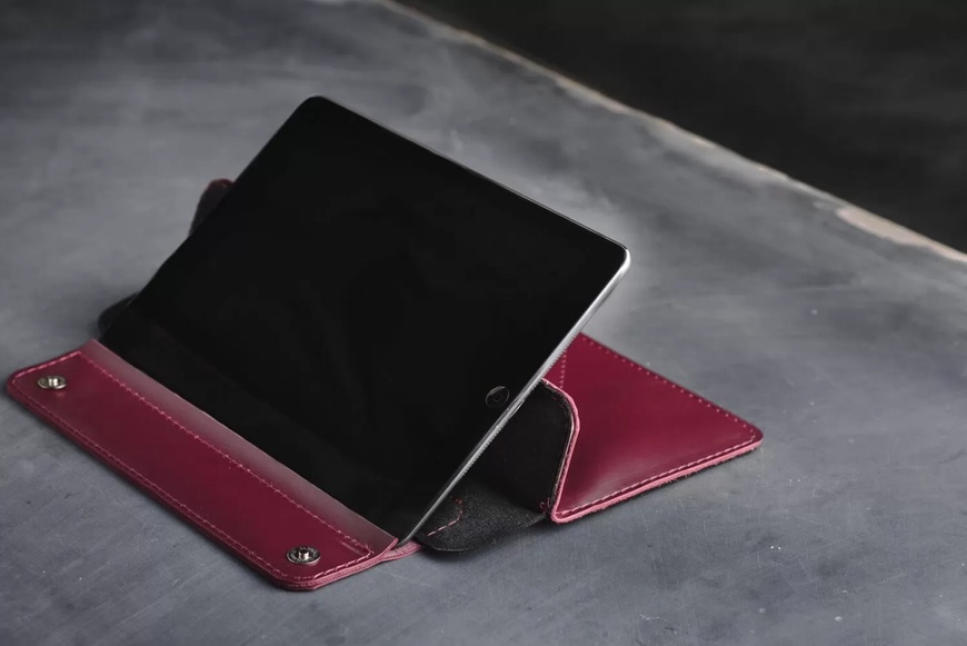 Кожаный Чехол с подставкой для iPad бордовый 10.5 LC07BU-10 фото