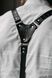 Кожаные Подтяжки черные Кайман M LA03BLK-M фото 4