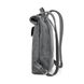 Кожаный рюкзак Roll серый L BP01GG фото 3