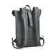 Кожаный рюкзак Roll серый L BP01GG фото 2