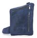Шкіряна сумка Hidden темно-синя BM05nb фото 3