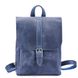 Кожаный рюкзак Eternal синий BP03NB фото 1