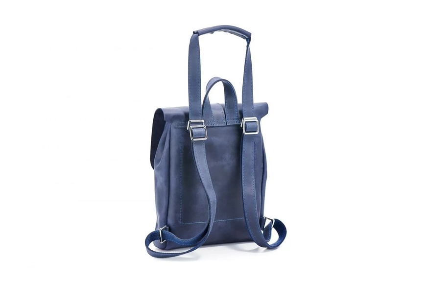 Кожаный рюкзак Eternal синий BP03NB фото