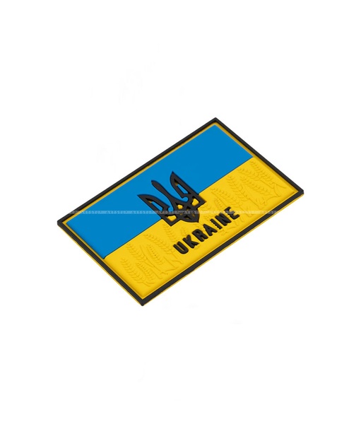 Шеврон на липучке Флаг Украины CH1 фото